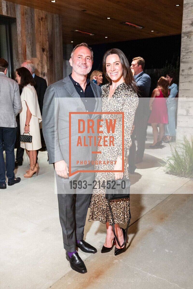 Tim Stannard, Kendra Stewart, The V Foundation's "Dinner with the Duchess", Private Residence, October 27th, 2023, Photo #1593-21452-0 Tim Stannard, Kendra Stewart, Photo #1593-21452-0