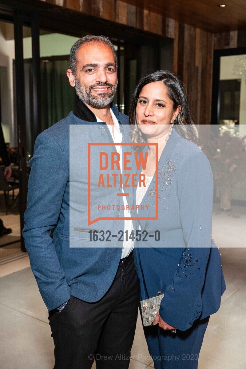 Sameer Samat, Neesha Dave, The V Foundation's "Dinner with the Duchess", Private Residence, October 27th, 2023, Photo #1632-21452-0 Sameer Samat, Neesha Dave, Photo #1632-21452-0