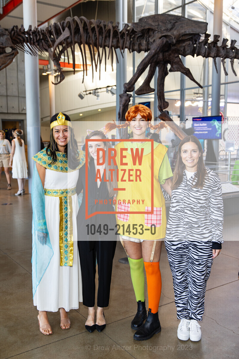 Chelsea Maughan Kohler, Brynn Bailey, Maggie Danielson, Talia Kennedy, California Academy's SuperNatural Halloween 2023, California Academy of Sciences. 55 Music Concourse Dr, SF, CA 94118 US, October 27th, 2023, Photo #1049-21453-0 Chelsea Maughan Kohler, Brynn Bailey, Maggie Danielson, Talia Kennedy, Photo #1049-21453-0