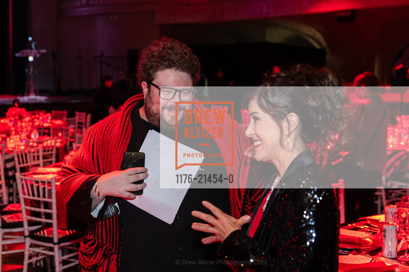 Will Gaines, Irma Ramirez, A.C.T.'s 2nd Annual All Hallows' Gala: Zombie Ball 2023, August Hall. 420 Mason Street, San Francisco, CA 94102 US, October 27th, 2023, Photo #1176-21454-0 Will Gaines, Irma Ramirez, Photo #1176-21454-0