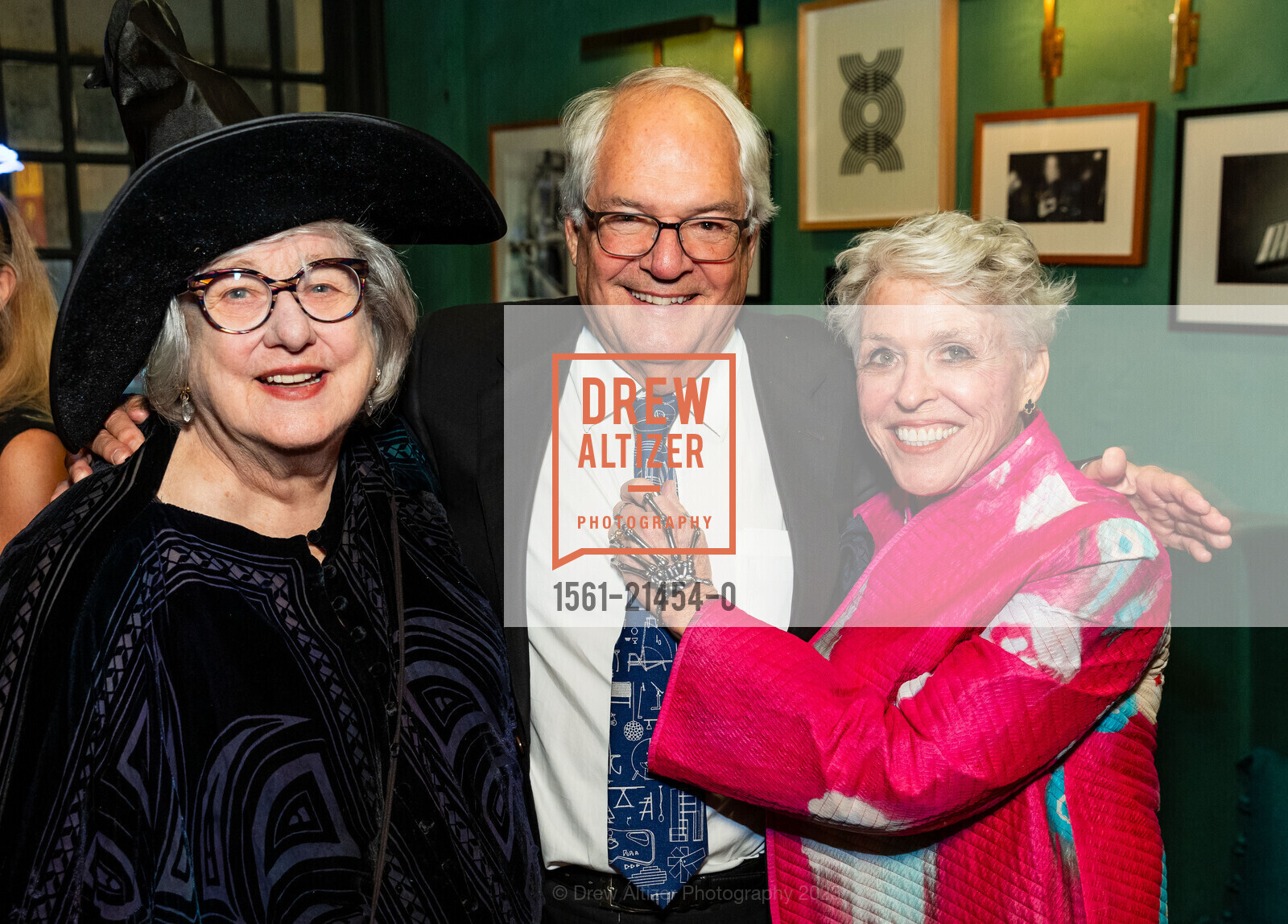 Linda Jo Fitz, Andy Barnes, Sara Barnes, A.C.T.'s 2nd Annual All Hallows' Gala: Zombie Ball 2023, August Hall. 420 Mason Street, San Francisco, CA 94102 US, October 27th, 2023, Photo #1561-21454-0 Linda Jo Fitz, Andy Barnes, Sara Barnes, Photo #1561-21454-0