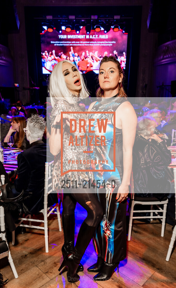 Andrea Babcock, Sally Kay, A.C.T.'s 2nd Annual All Hallows' Gala: Zombie Ball 2023, August Hall. 420 Mason Street, San Francisco, CA 94102 US, October 27th, 2023, Photo #2511-21454-0 Andrea Babcock, Sally Kay, Photo #2511-21454-0