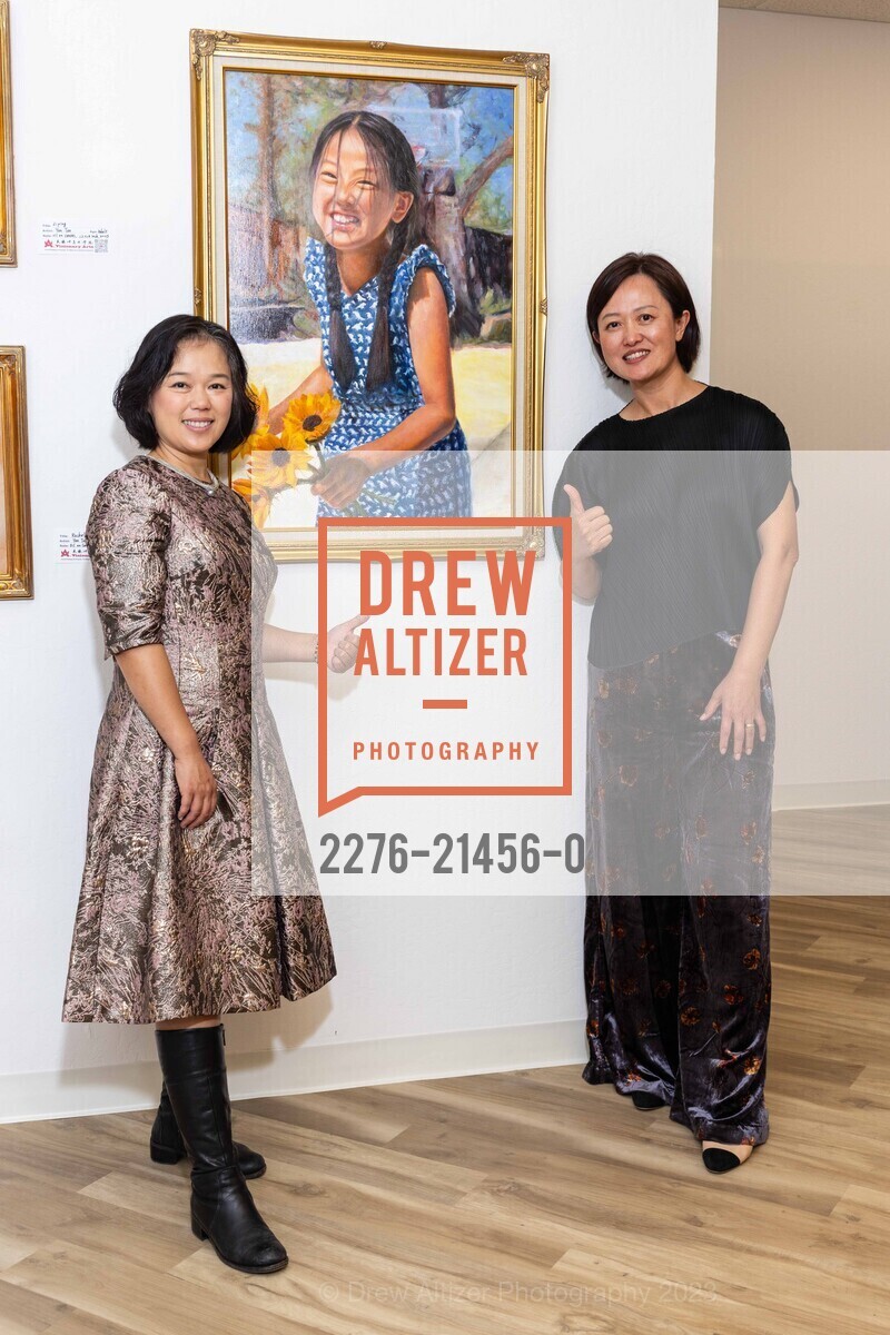 Helen Yang, Yan Tan, You and i in Harmony Hosted by Visionary Arts, Suite A106 and A107. 1072 S De Anza Blvd, San Jose, CA 95129 US, October 28th, 2023, Photo #2276-21456-0 Helen Yang, Yan Tan, Photo #2276-21456-0