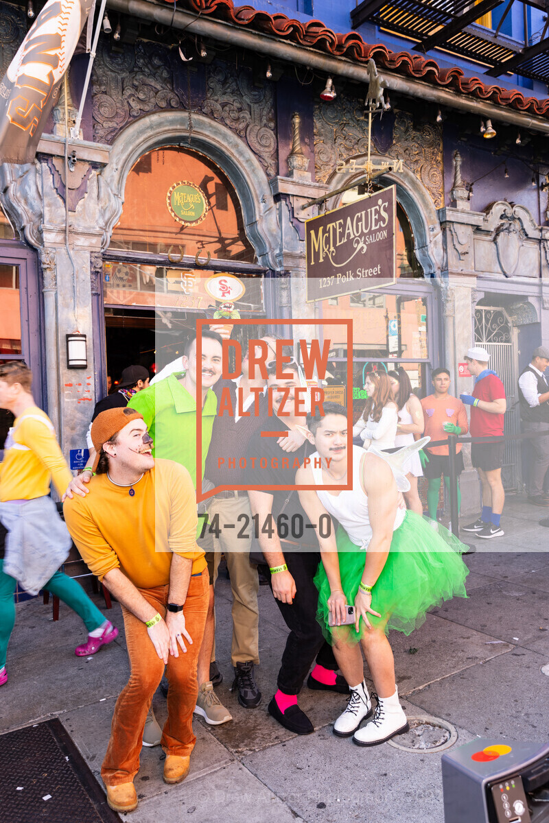 Adam Reeves, Jackson Springer, Nick Mochi, Chris Branco, Enzo Dinglasan, Crawloween 2023, Mayes Oyster House. 1233 Polk Street, October 29th, 2023, Photo #74-21460-0 Adam Reeves, Jackson Springer, Nick Mochi, Chris Branco, Enzo Dinglasan, Photo #74-21460-0