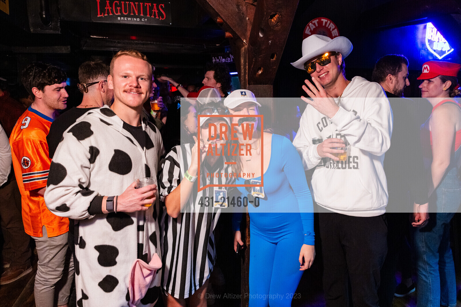 Will Hamernick, Sidney York, Chase Isley, Chris Hughes, Crawloween 2023, Mayes Oyster House. 1233 Polk Street, October 29th, 2023, Photo #431-21460-0 Will Hamernick, Sidney York, Chase Isley, Chris Hughes, Photo #431-21460-0