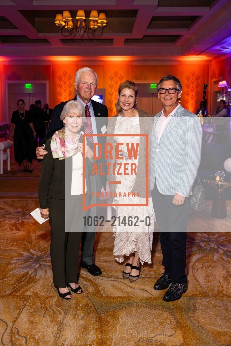 Joan McKee, Peter McKee, Adriana Hayward, Bill Hayward, The Monterey Bay Aquarium's David Packard Award Dinner, Rosewood Sand Hill. 2825 Sand Hill Rd, Menlo Park, CA 94025 US, Photo #1062-21462-0 Joan McKee, Peter McKee, Adriana Hayward, Bill Hayward, Photo #1062-21462-0