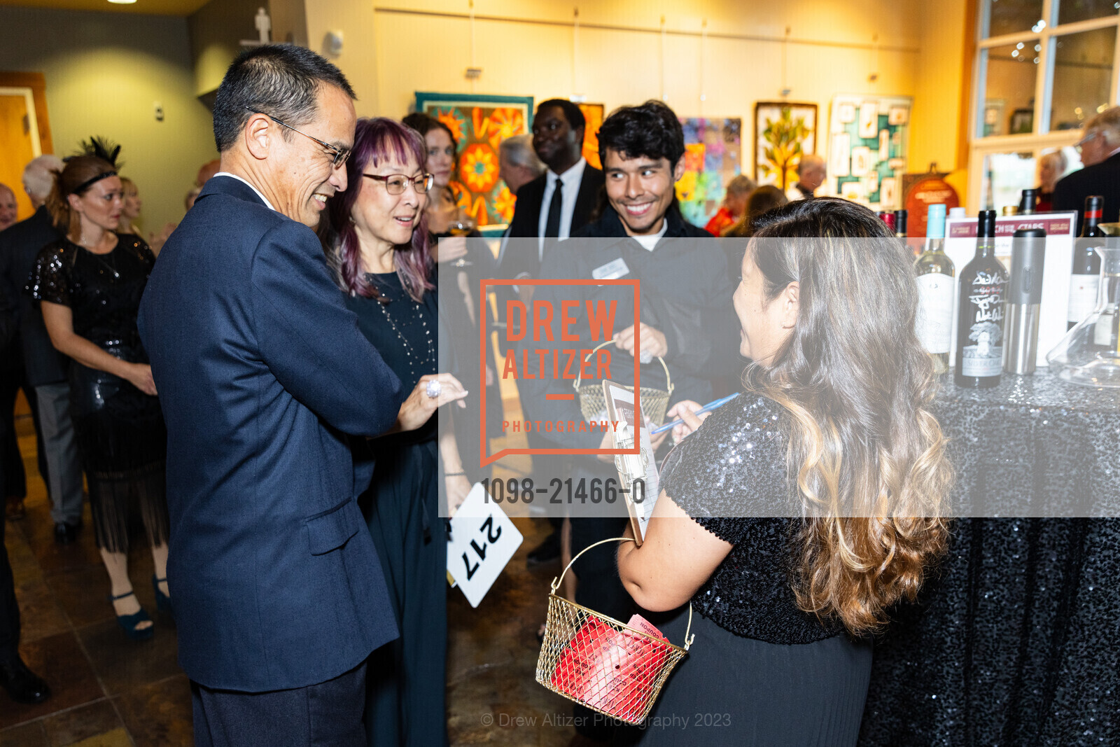 Jeff Yee, Jolene Yee, Alan Barbosa, Side By Side's Reach for the Stars 2023 Gala, Mill Valley Community Center. 180 Camino Alto, Mill Valley, ca 94941 US, November 4th, 2023, Photo #1098-21466-0 Jeff Yee, Jolene Yee, Alan Barbosa, Photo #1098-21466-0