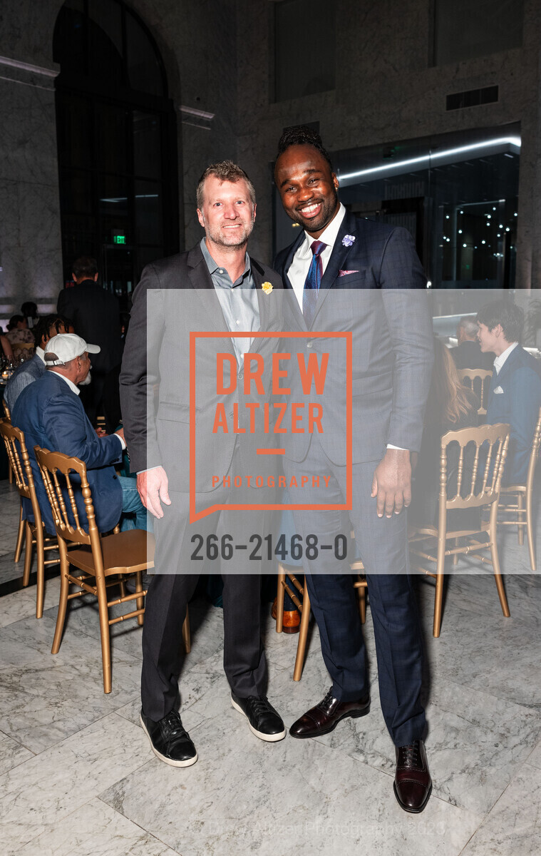 Ryan Oppelt, Jerome Gumbs, The Hilltop Club Foundation Tip-Off Gala, One Sansome Street. One Sansome Street, SAN FRANCISCO, California 94104 US, November 4th, 2023, Photo #266-21468-0 Ryan Oppelt, Jerome Gumbs, Photo #266-21468-0