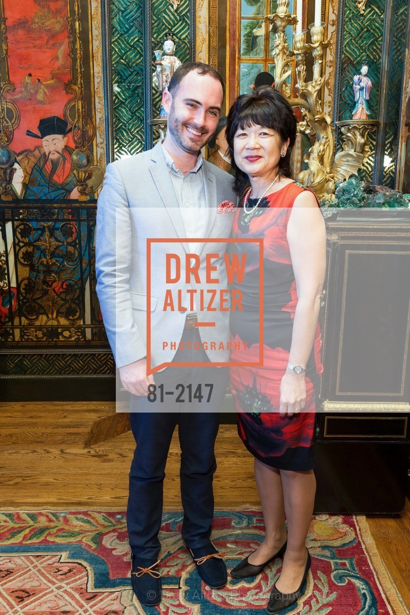Renaud Loranger, Doris Fukawa, Gordon and Ann Getty Host the Crowden School 10 year anniversary John Adams Young Composers Program, Private Residence, May 3rd, 2017, Photo #81-2147 Renaud Loranger, Doris Fukawa, Photo #81-2147