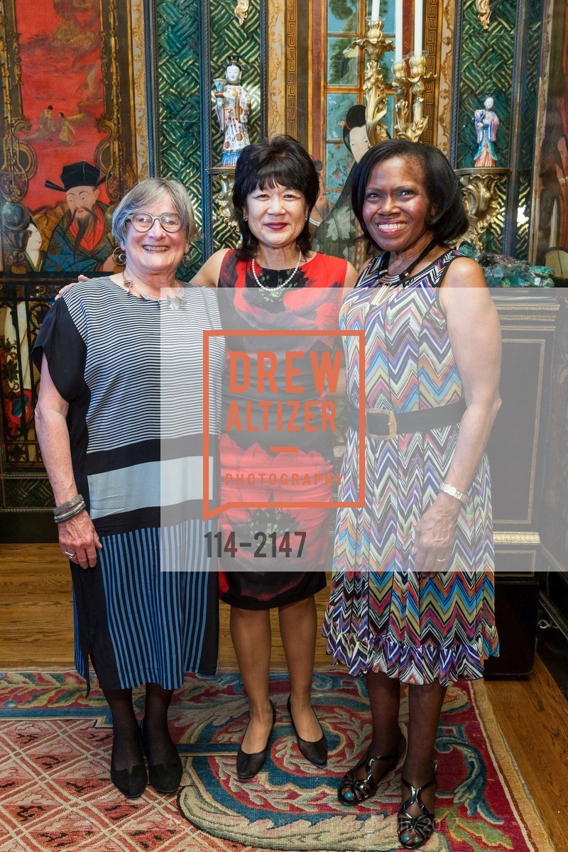 Sallie Arens, Doris Fukawa, Angela Archie, Photo #114-2147