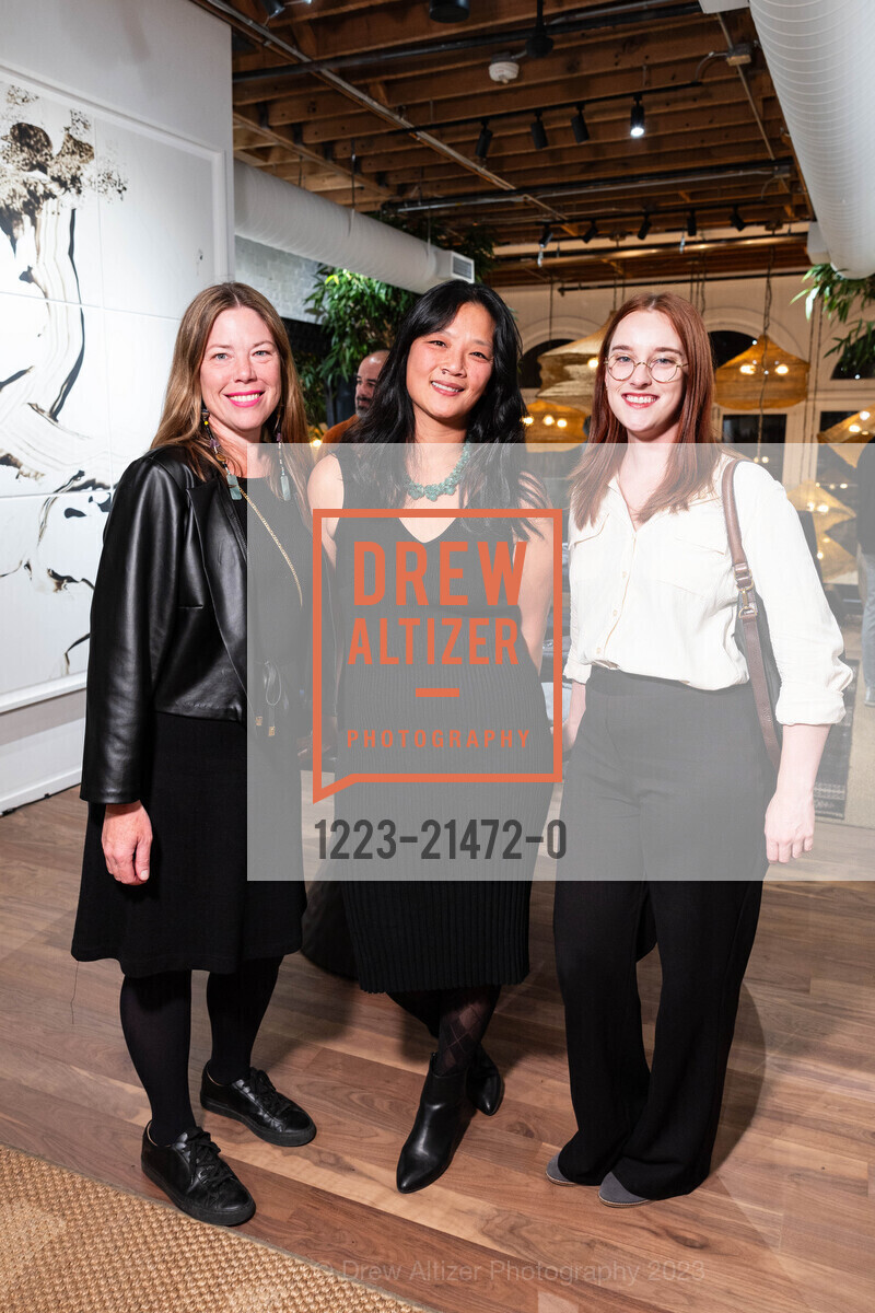 Heather Holt, Emily Lieu-Harris, Andrea Partridge, Banana Republic's Geary Flagship Store Grand Opening, Banana Republic. 152 Geary St, SF, CA 94108 US, November 2nd, 2023, Photo #1223-21472-0 Heather Holt, Emily Lieu-Harris, Andrea Partridge, Photo #1223-21472-0