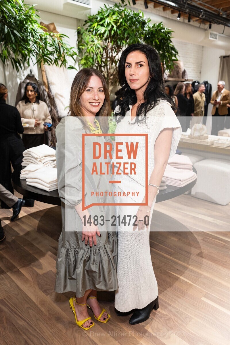 Melissa Haft, Regina Perez Montemayor, Banana Republic's Geary Flagship Store Grand Opening, Banana Republic. 152 Geary St, SF, CA 94108 US, November 2nd, 2023, Photo #1483-21472-0 Melissa Haft, Regina Perez Montemayor, Photo #1483-21472-0