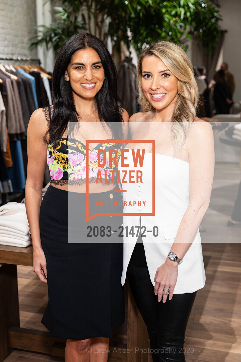 Ami Palan, Alexandra O'Brien, Banana Republic's Geary Flagship Store Grand Opening, Banana Republic. 152 Geary St, SF, CA 94108 US, November 2nd, 2023, Photo #2083-21472-0 Ami Palan, Alexandra O'Brien, Photo #2083-21472-0