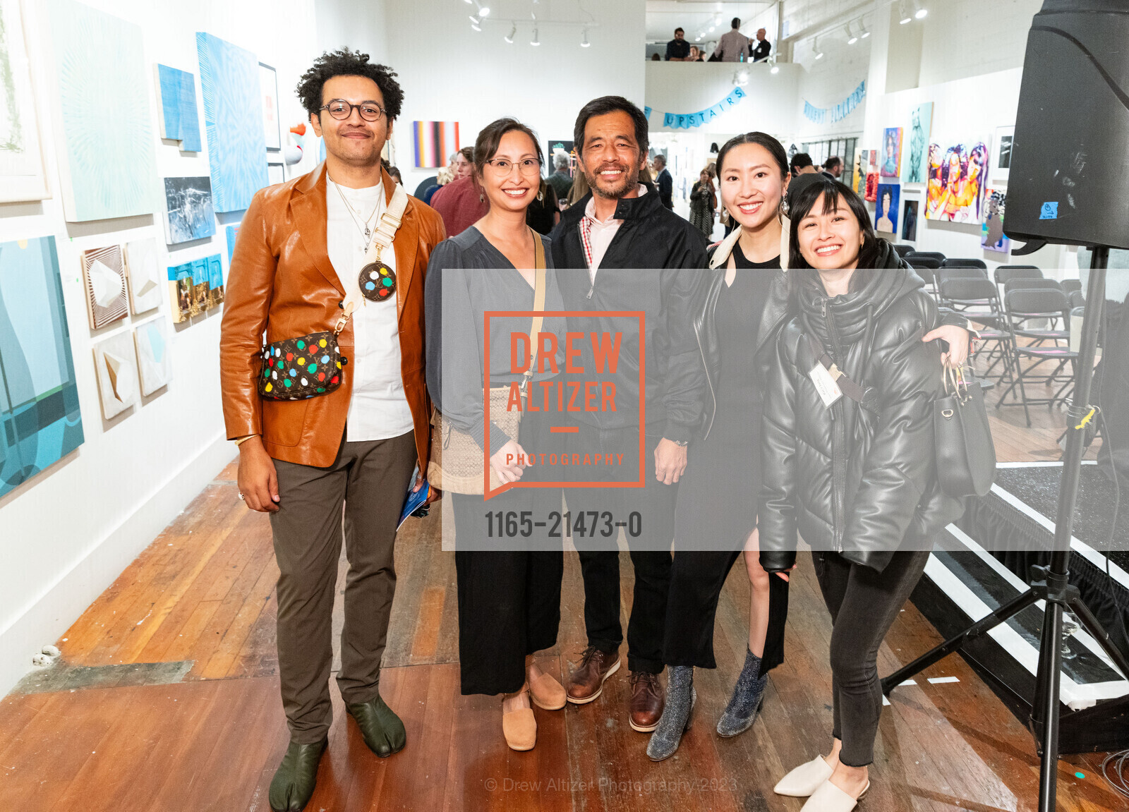 Storm Griffith, Janet Del Mundo, Kim Cogan, Erin Zhao, Kacy Jung, Root Division Art Auction 2023, Root Division, October 26th, 2023, Photo #1165-21473-0 Storm Griffith, Janet Del Mundo, Kim Cogan, Erin Zhao, Kacy Jung, Photo #1165-21473-0