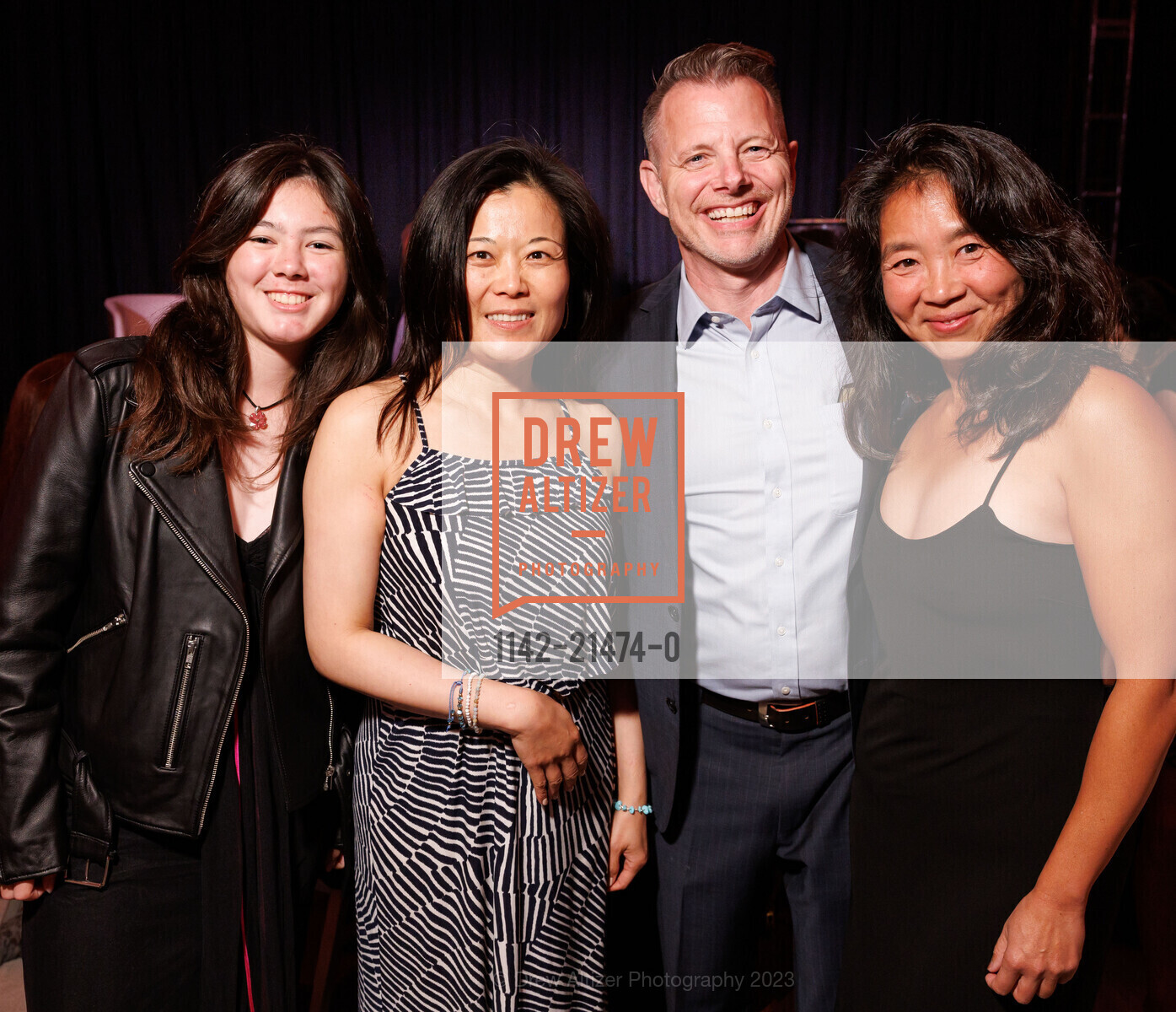 Liana Jennings, Amanda Dai, Brad Kenny, Joanne Wu Jennings, In Celebration with CAMINAR, NIA Hotel. 200 Independence Dr, Menlo Park, CA 94025, November 4th, 2023, Photo #1142-21474-0 Liana Jennings, Amanda Dai, Brad Kenny, Joanne Wu Jennings, Photo #1142-21474-0