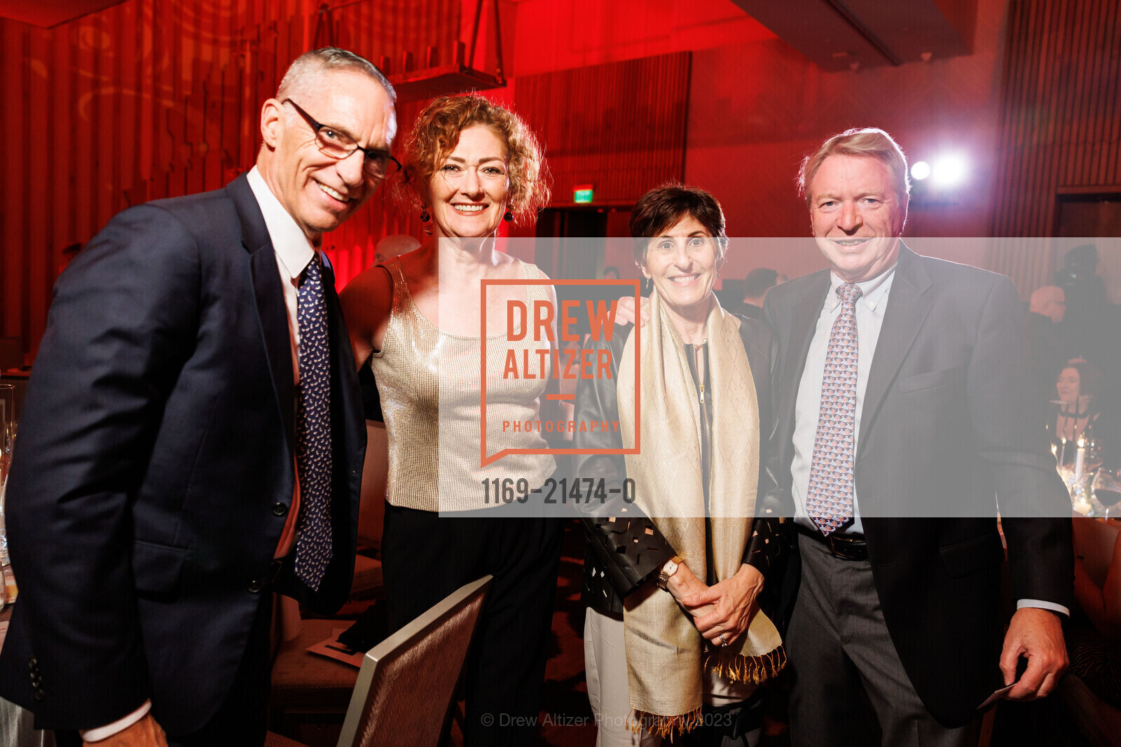 Mark Cloutier, Jo-Ann Sockolov, Betsy Pace, Bill Pace, In Celebration with CAMINAR, NIA Hotel. 200 Independence Dr, Menlo Park, CA 94025, November 4th, 2023, Photo #1169-21474-0 Mark Cloutier, Jo-Ann Sockolov, Betsy Pace, Bill Pace, Photo #1169-21474-0