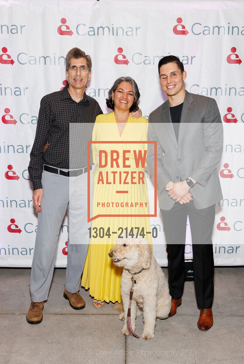 Vince Gabrielsen, Carmen Roman, Drew Robinson, Ellie, In Celebration with CAMINAR, NIA Hotel. 200 Independence Dr, Menlo Park, CA 94025, November 4th, 2023, Photo #1304-21474-0 Vince Gabrielsen, Carmen Roman, Drew Robinson, Ellie, Photo #1304-21474-0