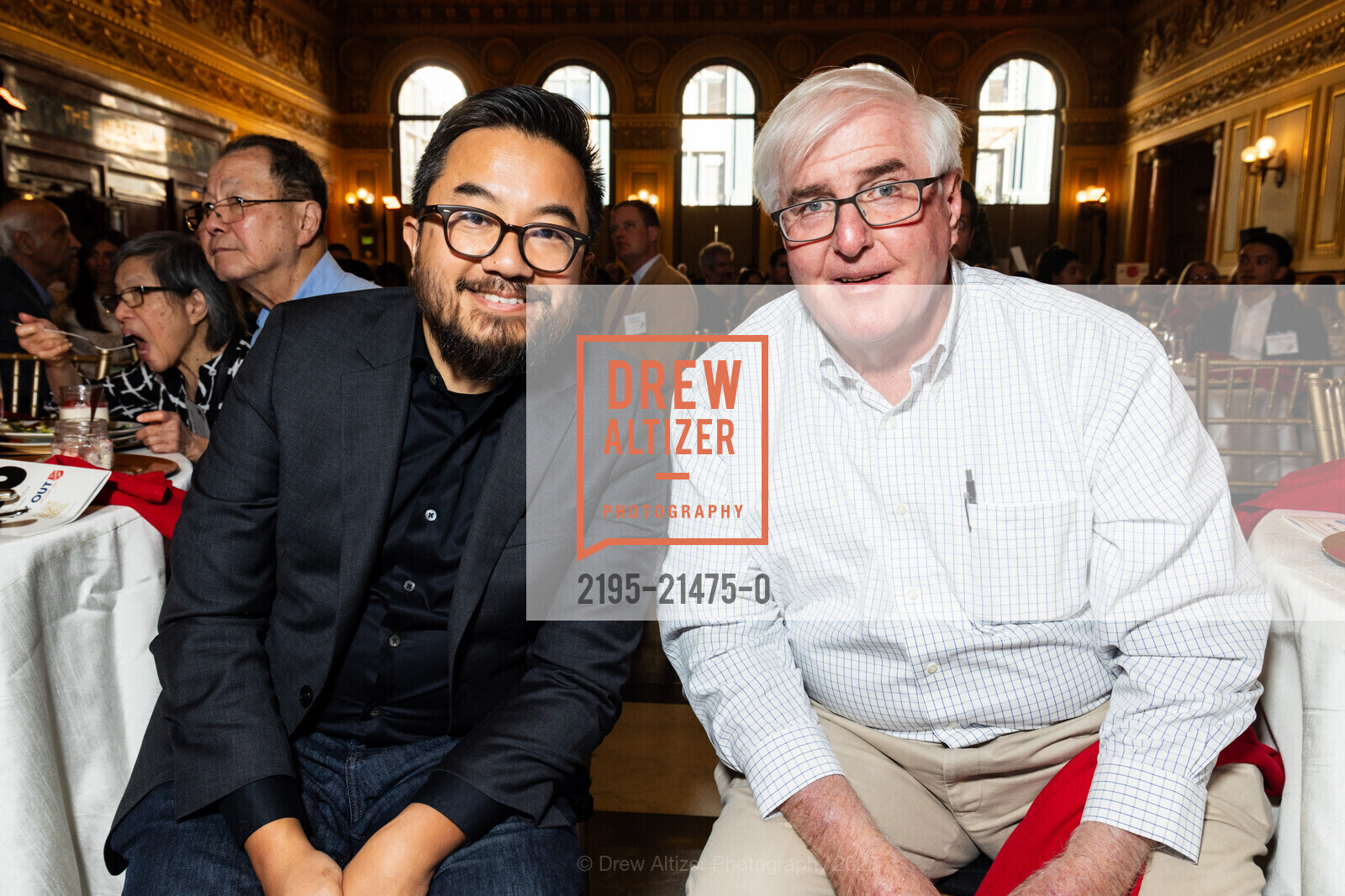 Garry Tan, Ron Conway, Salvation Army's Holiday Luncheon, The Hibernia. 1 Jones St, SF, CA 94102 US, November 8th, 2023, Photo #2195-21475-0 Garry Tan, Ron Conway, Photo #2195-21475-0
