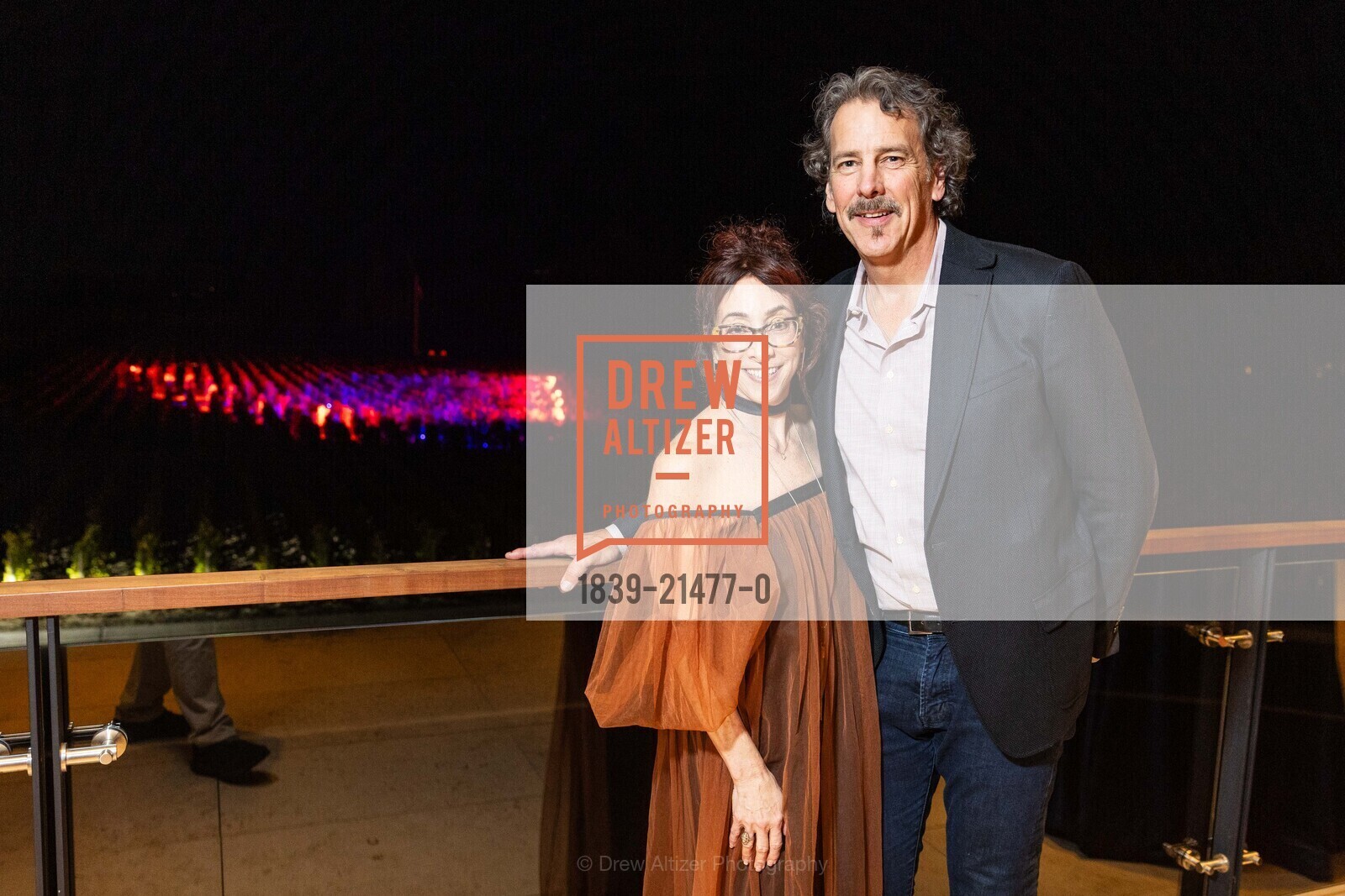 Tina Carpenter, Chris Carpenter, Opus One Premieres: Yang Bao’s Sol One, Opus One Winery. 7900 St Helena Hwy, Oakville, CA 94562 US, Photo #1839-21477-0 Tina Carpenter, Chris Carpenter, Photo #1839-21477-0