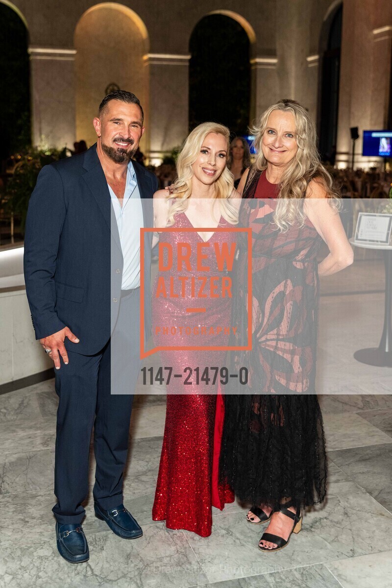Justin Starnes, Caroline Heldman, Debra Garber, Representation Project's 2023 Gala, The Conservatory at One Sansome. One Sansome St, SF, CA 94104 US, November 9th, 2023, Photo #1147-21479-0 Justin Starnes, Caroline Heldman, Debra Garber, Photo #1147-21479-0