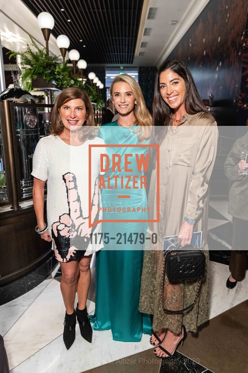 Joanna Rees, Jennifer Siebel Newsom, Bailey Chamblee, Representation Project's 2023 Gala, The Conservatory at One Sansome. One Sansome St, SF, CA 94104 US, November 9th, 2023, Photo #1175-21479-0 Joanna Rees, Jennifer Siebel Newsom, Bailey Chamblee, Photo #1175-21479-0
