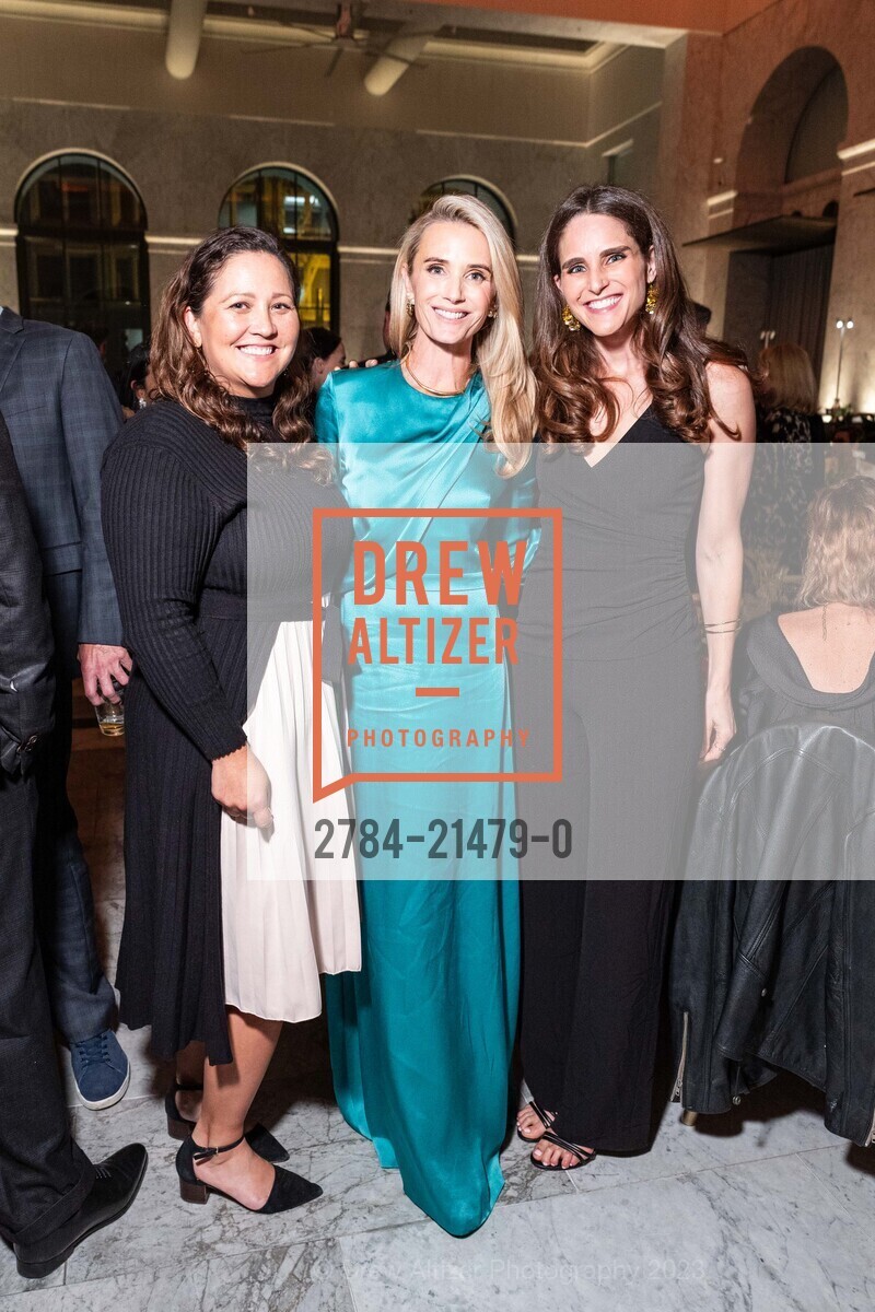 Holly Martinez, Jennifer Siebel Newsom, Julia Spiegel, Representation Project's 2023 Gala, The Conservatory at One Sansome. One Sansome St, SF, CA 94104 US, November 9th, 2023, Photo #2784-21479-0 Holly Martinez, Jennifer Siebel Newsom, Julia Spiegel, Photo #2784-21479-0