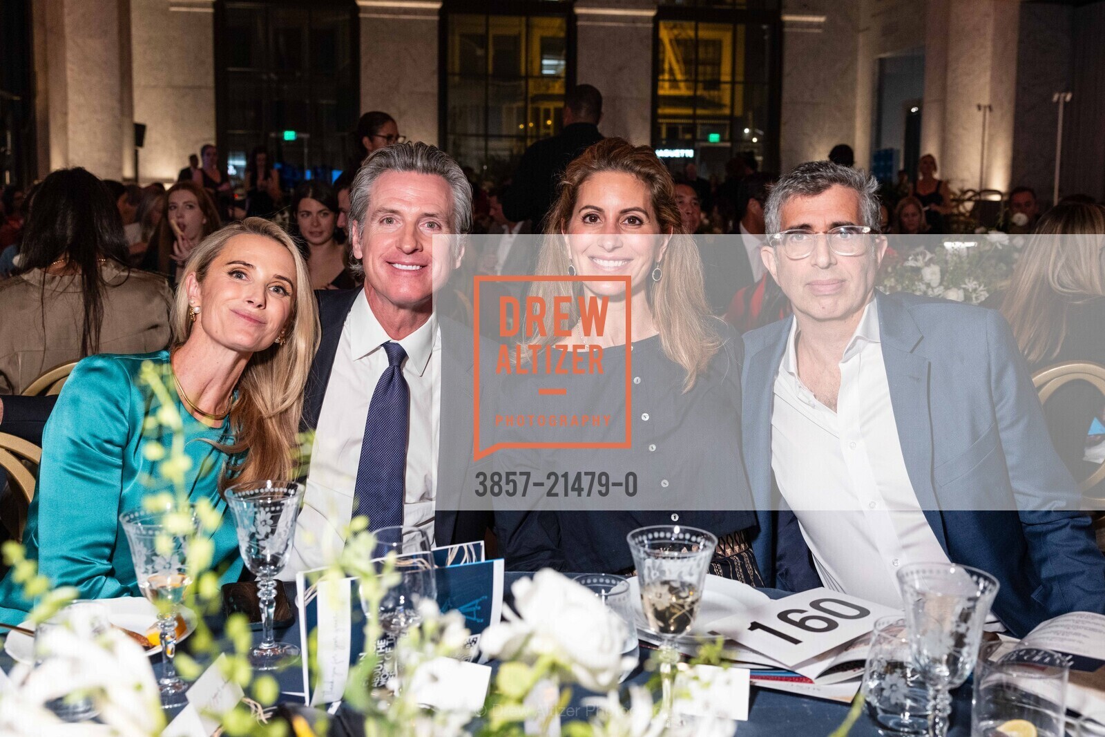 Jennifer Siebel Newsom, Gavin Newsom, Dixie Hersh, Representation Project's 2023 Gala, The Conservatory at One Sansome. One Sansome St, SF, CA 94104 US, November 9th, 2023, Photo #3857-21479-0 Jennifer Siebel Newsom, Gavin Newsom, Dixie Hersh, Photo #3857-21479-0
