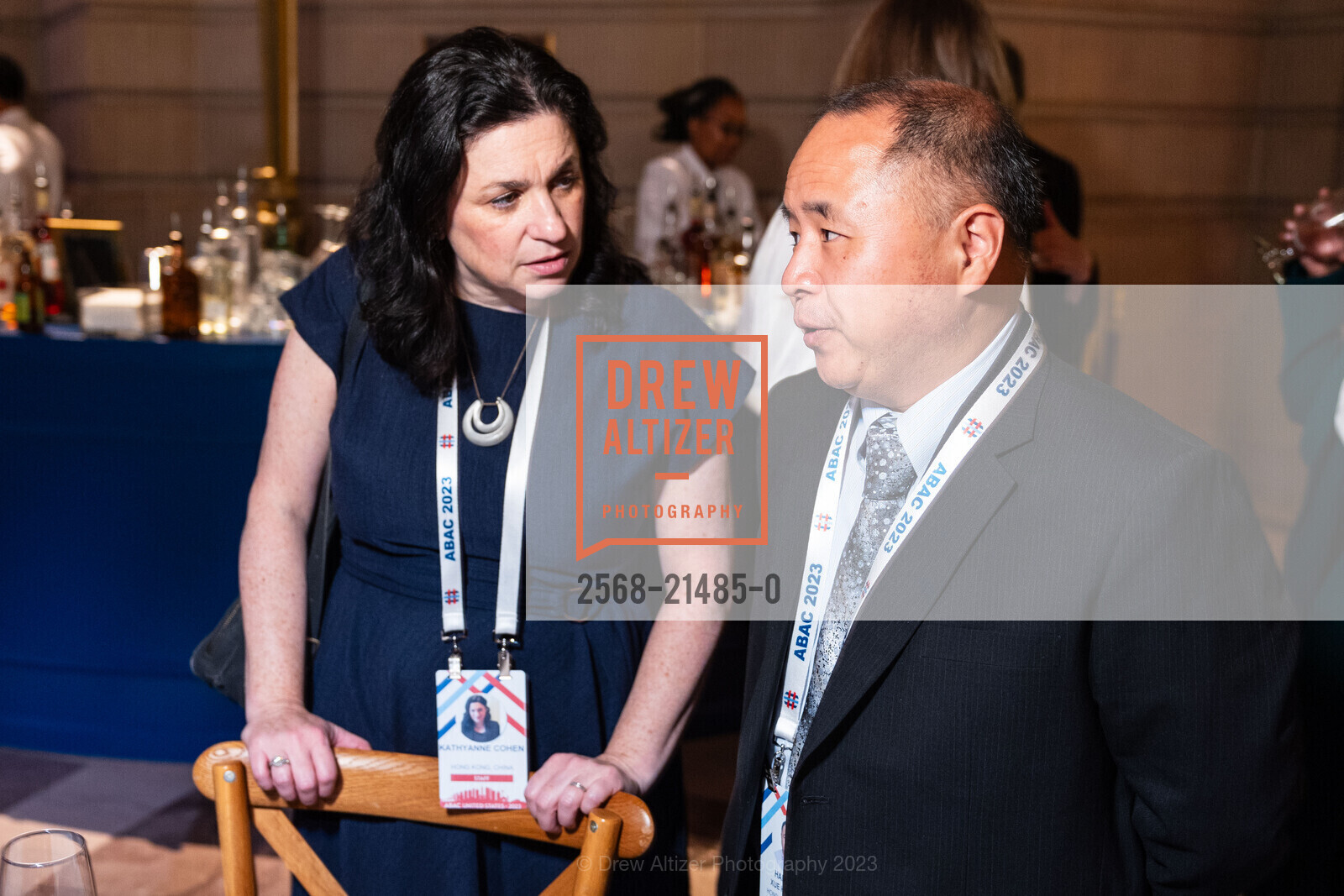 Kathy Anne Cohen, San Francisco City Hall hosts ABAC Reception for APEC Leader's Week, San Francisco City Hall. 1 Dr Carlton B Goodlett Pl, SF, CA 94102 US, November 12th, 2023, Photo #2568-21485-0 Kathy Anne Cohen, Photo #2568-21485-0