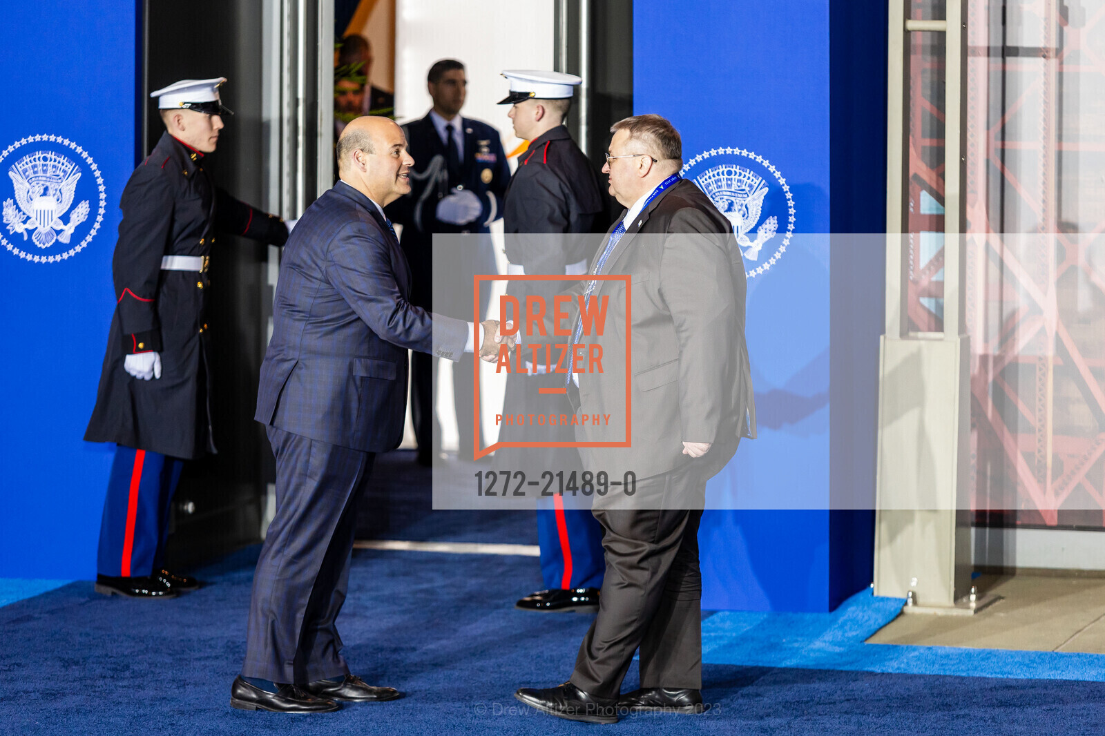 Ethan Rosenzweig, Alexey Overchuk, Blue Carpet Arrivals at APEC Leader's Week 2023, Exploratorium. The Embarcadero, SF, CA 94111 US, November 15th, 2023, Photo #1272-21489-0 Ethan Rosenzweig, Alexey Overchuk, Photo #1272-21489-0