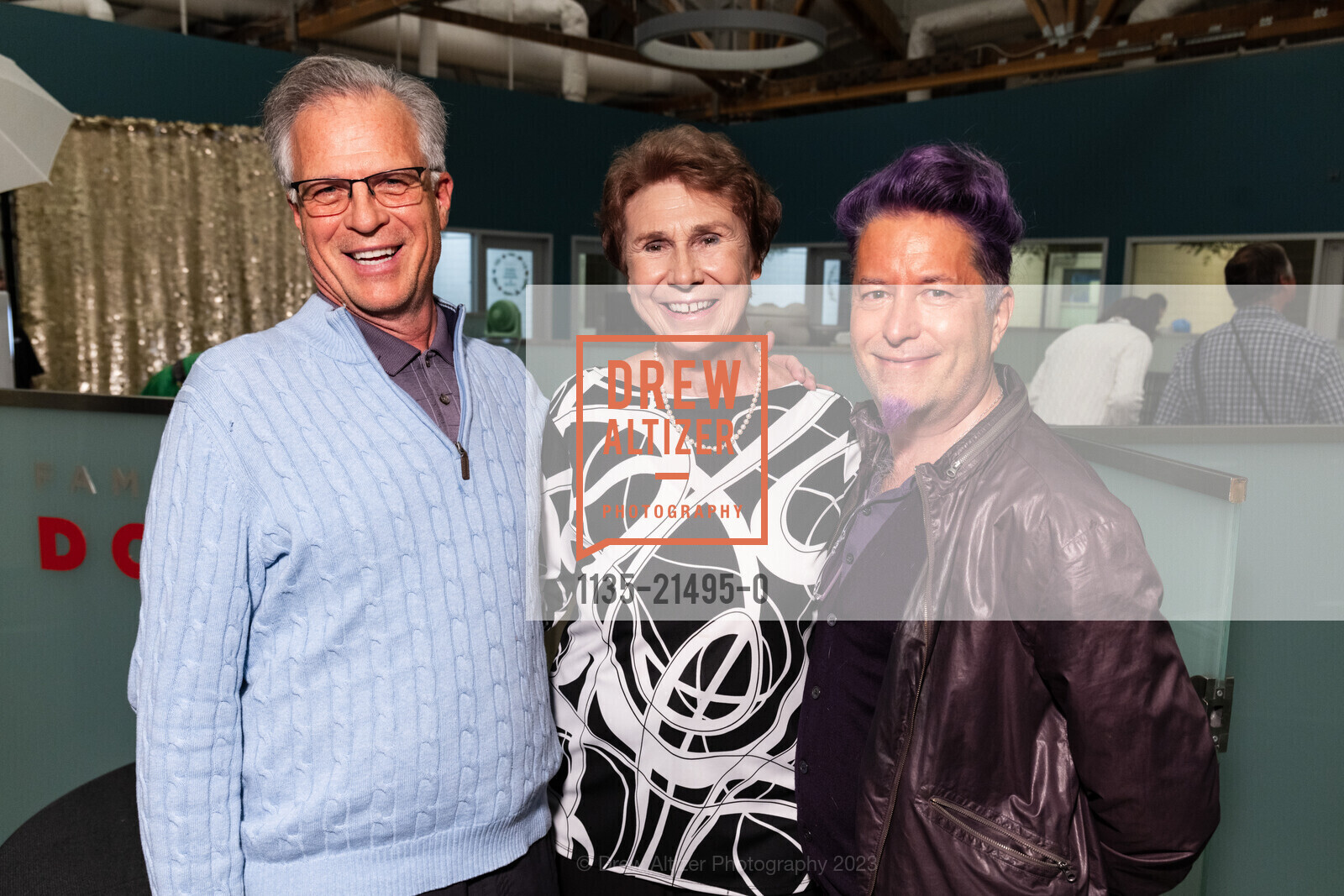 Tom Lucas, Hilde Brautigam, David York, San Francisco SPCA hosts “Meet the Stars”, SF SPCA. 201 Alabama St, SF, CA 94103, November 16th, 2023, Photo #1135-21495-0 Tom Lucas, Hilde Brautigam, David York, Photo #1135-21495-0