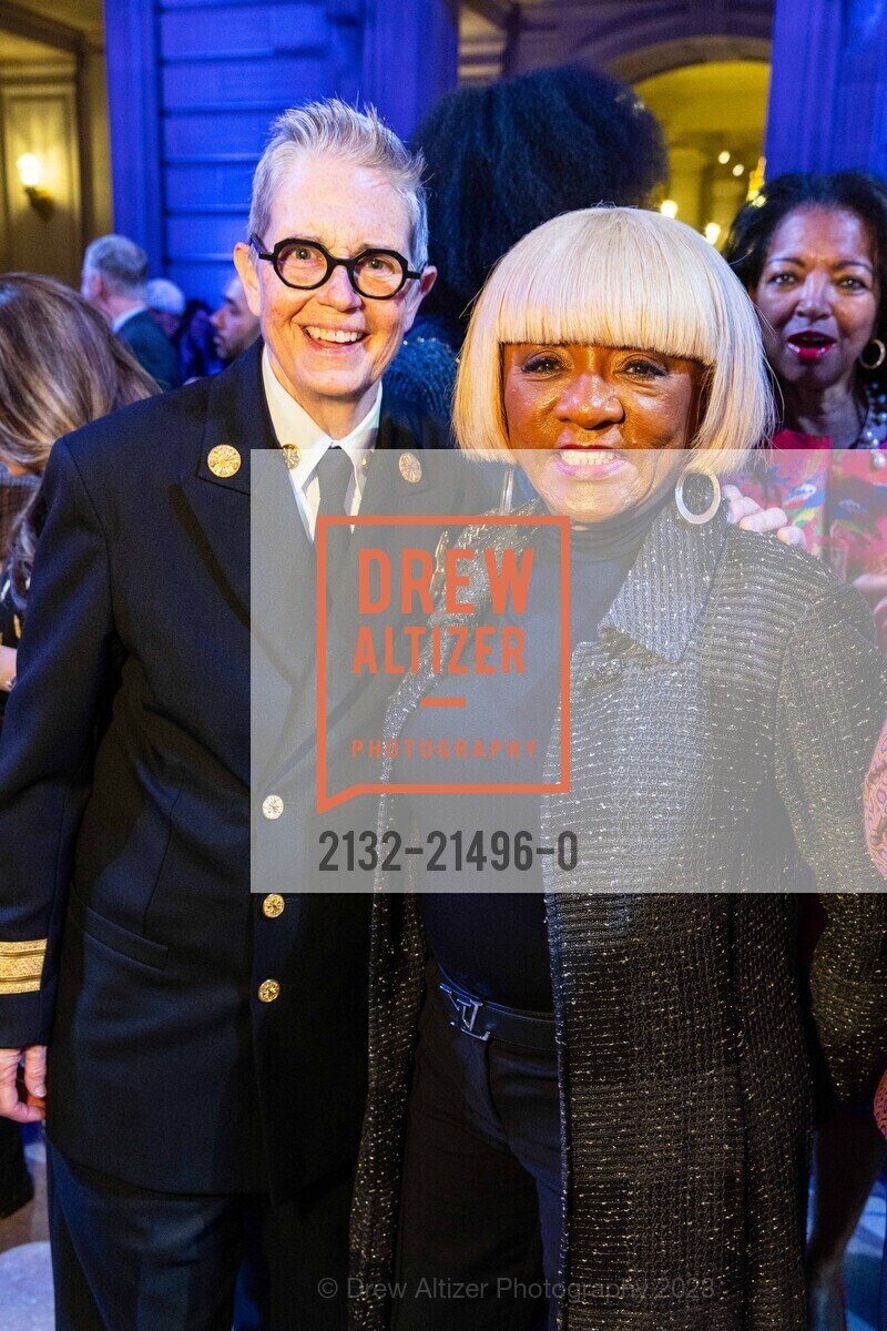 Jeanine Nicholson, Brenda Wright, San Francisco City Hall hosts The Mayor's Media Reception for APEC 2023, San Francisco City Hall. 1 Dr Carlton B Goodlett Pl, SF, CA 94102 US, November 16th, 2023, Photo #2132-21496-0 Jeanine Nicholson, Brenda Wright, Photo #2132-21496-0