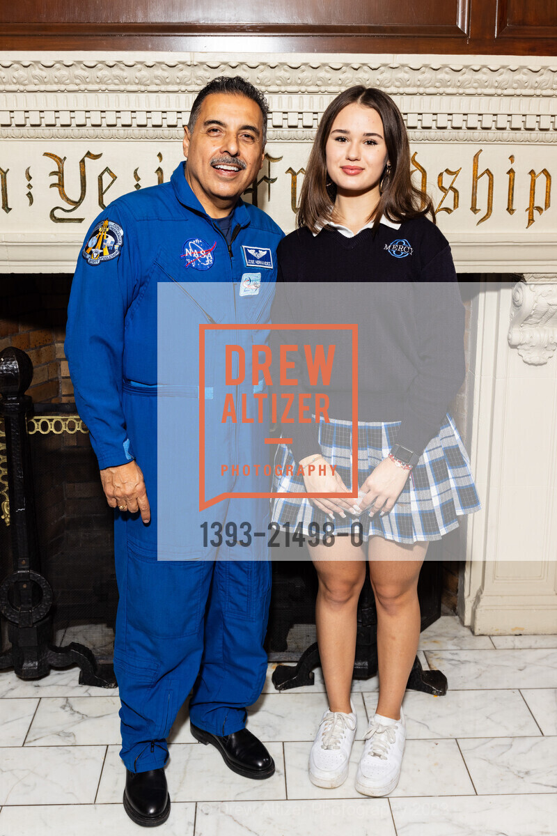 Jose Hernandez, Valentina Maltese, Bay Scholars Annual Thanksgiving Luncheon, The Julia Morgan Ballroom. 465 California St, San Francisco, CA 94104, November 17th, 2023, Photo #1393-21498-0 Jose Hernandez, Valentina Maltese, Photo #1393-21498-0