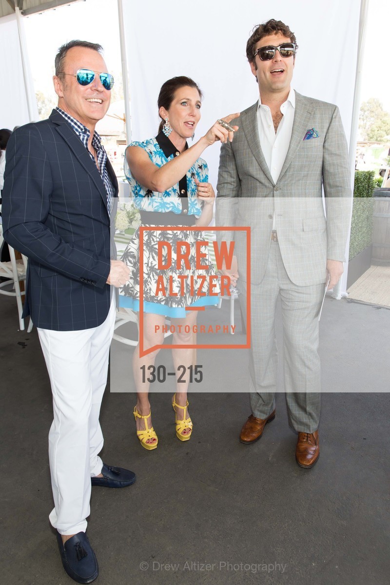 Colin Cowie, Sloan Barnett, Zachary Bogue, 2015 GIANT STEPS Charity Classic presented by Hermes, Sonoma Horse Park. 7600 Lakeville Highway, August 1st, 2015