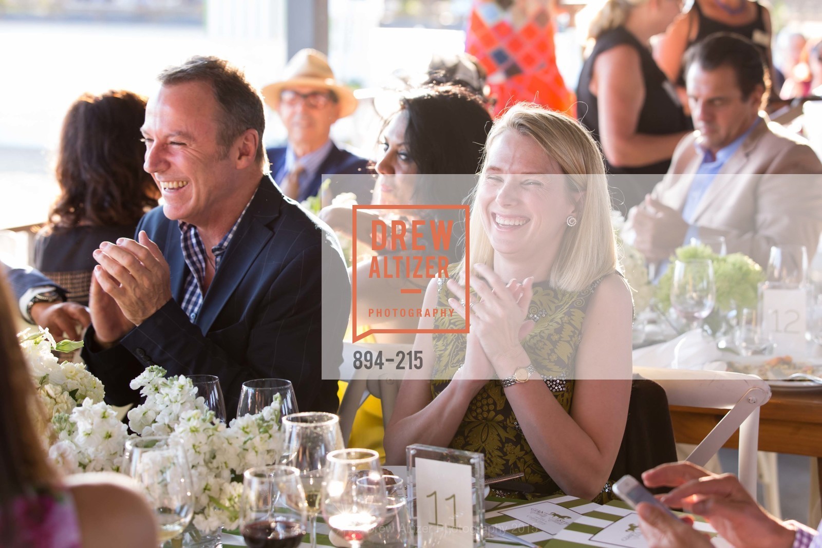 Colin Cowie, Marissa Mayer, 2015 GIANT STEPS Charity Classic presented by Hermes, Sonoma Horse Park. 7600 Lakeville Highway, August 1st, 2015,Drew Altizer, Drew Altizer Photography, full-service agency, private events, San Francisco photographer, photographer california