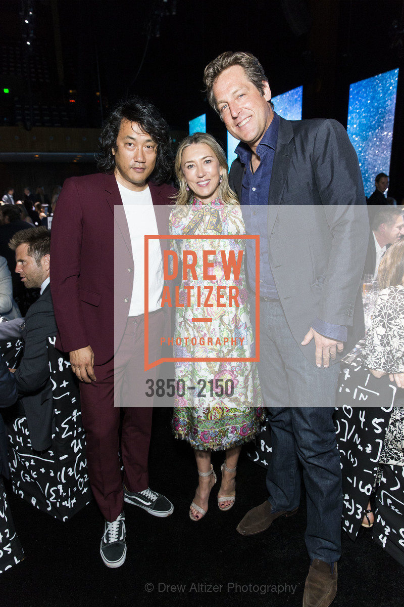 Eugene Hwang, Juliet de Baubigny, Charles Price, Tipping Point Community 2017 benefit, Bill Graham Auditorium. 99 Grove St. San Francisco, California 94102, Photo #3850-2150 Eugene Hwang, Juliet de Baubigny, Charles Price, Photo #3850-2150