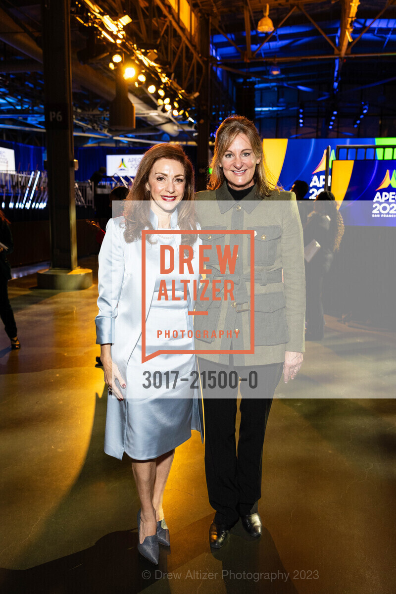 Maryam Muduroglu, Laura Wills, San Francisco Welcomes APEC 2023 Leaders at The Exploratorium, Exploratorium. Pier 15 Embarcadero at, Green St, San Francisco, CA 94111, November 15th, 2023, Photo #3017-21500-0 Maryam Muduroglu, Laura Wills, Photo #3017-21500-0