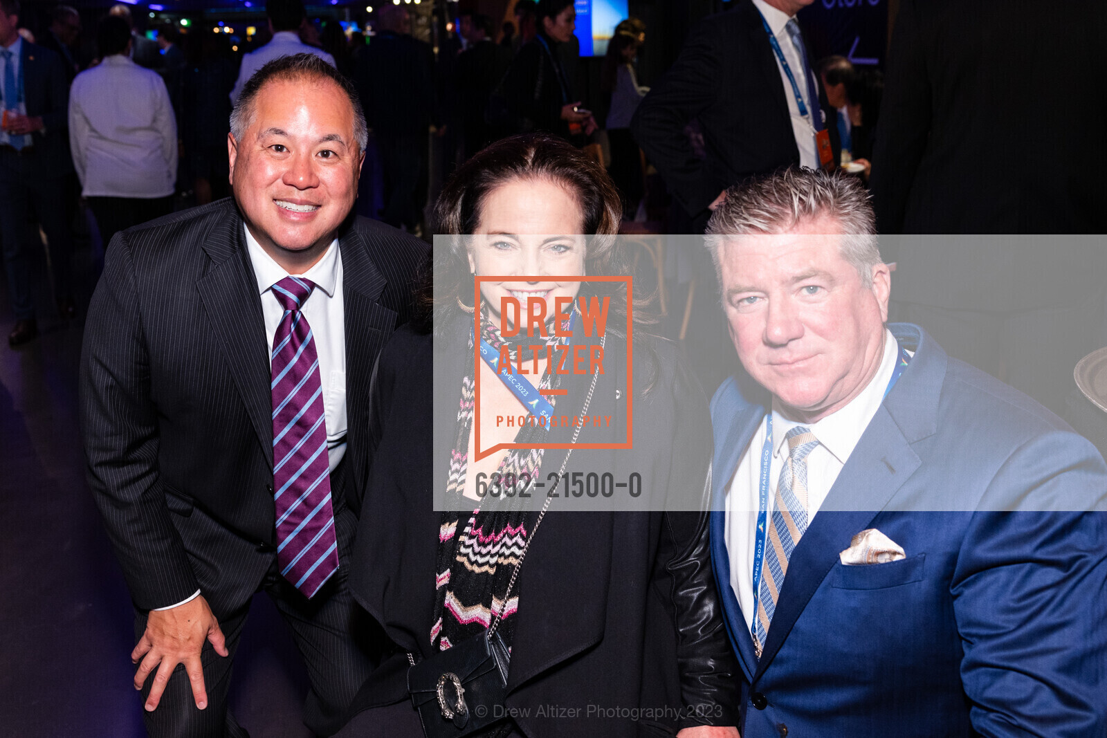 Phil Ting, Michela Alioto-Pier, Tom Pier, San Francisco Welcomes APEC 2023 Leaders at The Exploratorium, Exploratorium. Pier 15 Embarcadero at, Green St, San Francisco, CA 94111, November 15th, 2023, Photo #6392-21500-0 Phil Ting, Michela Alioto-Pier, Tom Pier, Photo #6392-21500-0