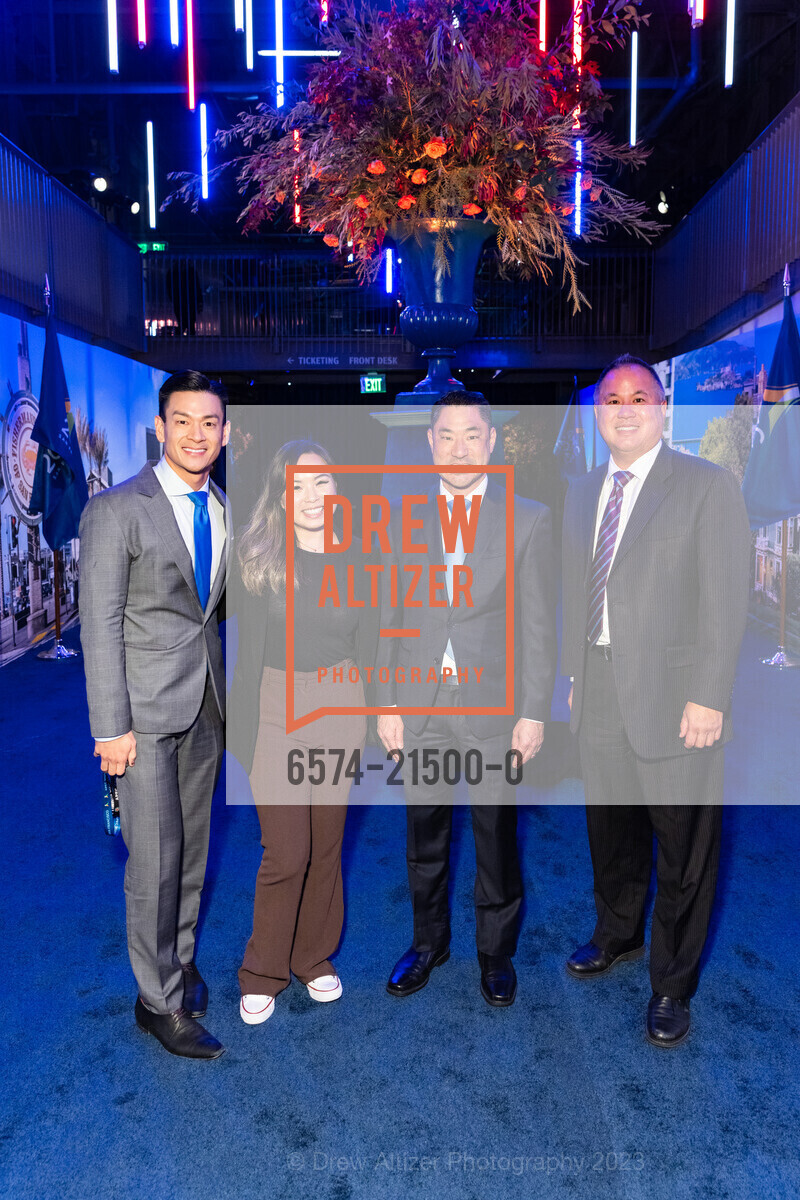 Evan Low, Lucy Khou, Travis Kiyota, Phil Ting, San Francisco Welcomes APEC 2023 Leaders at The Exploratorium, Exploratorium. Pier 15 Embarcadero at, Green St, San Francisco, CA 94111, November 15th, 2023, Photo #6574-21500-0 Evan Low, Lucy Khou, Travis Kiyota, Phil Ting, Photo #6574-21500-0