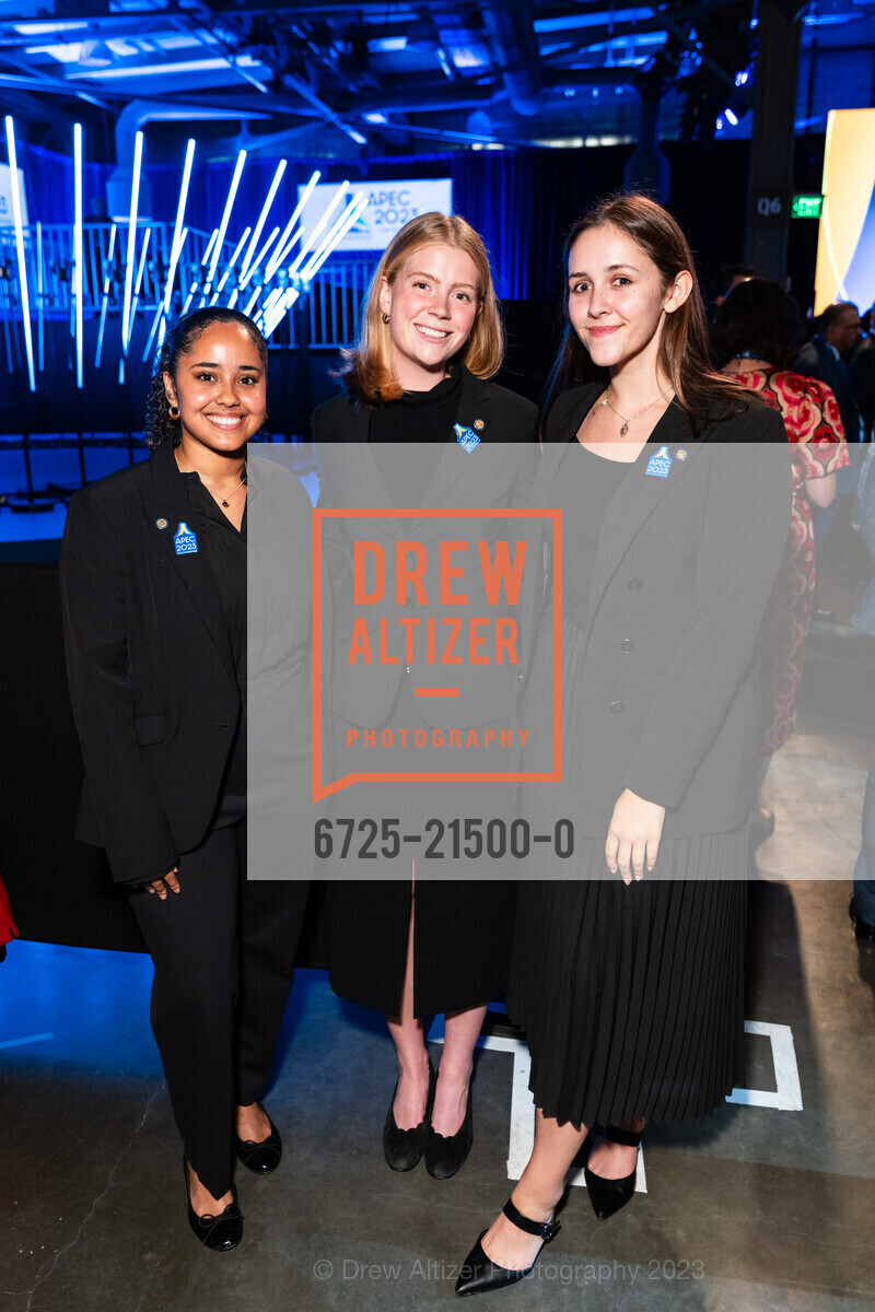 Deirdre O'Neill, Lucia Seney Cunningham, San Francisco Welcomes APEC 2023 Leaders at The Exploratorium, Exploratorium. Pier 15 Embarcadero at, Green St, San Francisco, CA 94111, November 15th, 2023, Photo #6725-21500-0 Deirdre O'Neill, Lucia Seney Cunningham, Photo #6725-21500-0