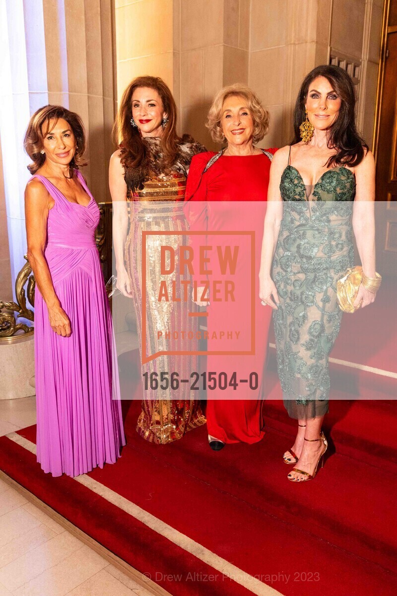 Afie Royo, Maryam Muduroglu, Nazan Orr, Lisa Zabelle, San Francisco Opera Guild Evening on The Stage, War Memorial Opera House. 301 Van Ness Ave, SF, CA 94102 US, November 28th, 2023, Photo #1656-21504-0 Afie Royo, Maryam Muduroglu, Nazan Orr, Lisa Zabelle, Photo #1656-21504-0