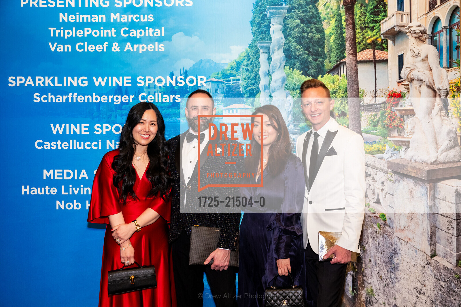 Julie Park, Alexandre Bezborodko, Alice Liu, Jason Krepa, San Francisco Opera Guild Evening on The Stage, War Memorial Opera House. 301 Van Ness Ave, SF, CA 94102 US, November 28th, 2023, Photo #1725-21504-0 Julie Park, Alexandre Bezborodko, Alice Liu, Jason Krepa, Photo #1725-21504-0