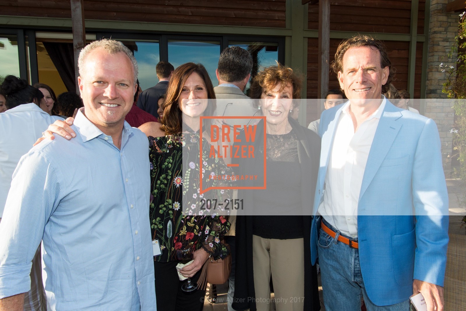 Bruce Goldberg, Joy Goldberg, Sandy Hagland, Mark McLaughlin, Summer Search North Bay Dinner, Peacock Gap, May 4th, 2017, Photo #207-2151 Bruce Goldberg, Joy Goldberg, Sandy Hagland, Mark McLaughlin, Photo #207-2151