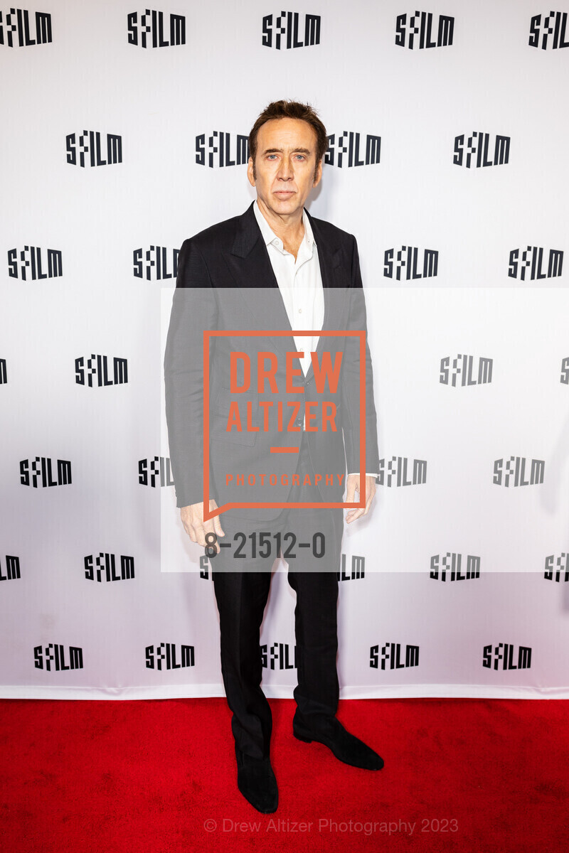 Nicolas Cage, SFFILM Awards Night Honoring Greta Gerwig, Roger Ross Williams, Cord Jefferson, and Nicolas Cage, Yerba Buena Center for the Arts. 701 Mission St, San Francisco, CA 94103 US, December 4th, 2023, Photo #8-21512-0 Nicolas Cage, Photo #8-21512-0