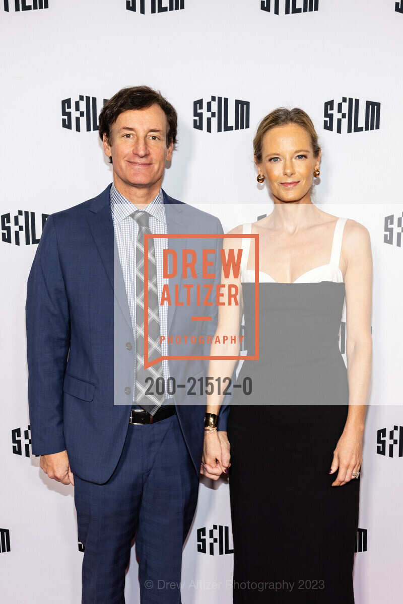 Todd Traina, Katie Traina, SFFILM Awards Night Honoring Greta Gerwig, Roger Ross Williams, Cord Jefferson, and Nicolas Cage, Yerba Buena Center for the Arts. 701 Mission St, San Francisco, CA 94103 US, December 4th, 2023, Photo #200-21512-0 Todd Traina, Katie Traina, Photo #200-21512-0