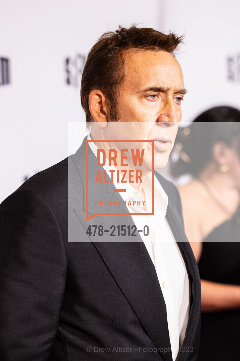 Nicolas Cage, SFFILM Awards Night Honoring Greta Gerwig, Roger Ross Williams, Cord Jefferson, and Nicolas Cage, Yerba Buena Center for the Arts. 701 Mission St, San Francisco, CA 94103 US, December 4th, 2023, Photo #478-21512-0 Nicolas Cage, Photo #478-21512-0
