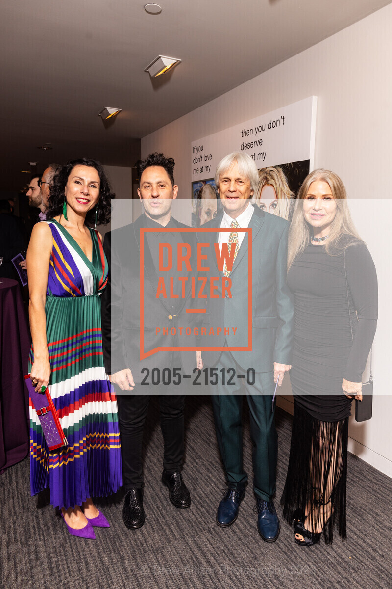 Eva Zanetti, Mauro Aprile Zanetti, Matt Bult, Maria Bult, SFFILM Awards Night Honoring Greta Gerwig, Roger Ross Williams, Cord Jefferson, and Nicolas Cage, Yerba Buena Center for the Arts. 701 Mission St, San Francisco, CA 94103 US, December 4th, 2023, Photo #2005-21512-0 Eva Zanetti, Mauro Aprile Zanetti, Matt Bult, Maria Bult, Photo #2005-21512-0