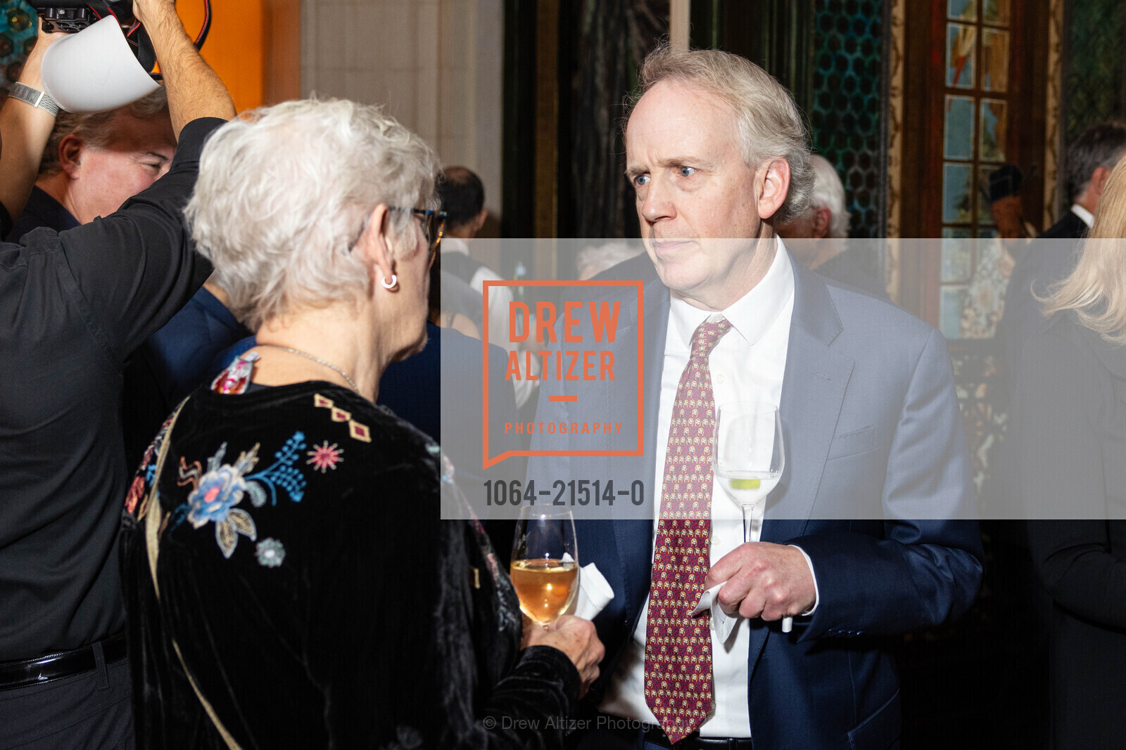 Deborah O'Grady, John Robinson, Gordon Getty Music's Birthday Dinner, Private Residence, December 5th, 2023, Photo #1064-21514-0 Deborah O'Grady, John Robinson, Photo #1064-21514-0