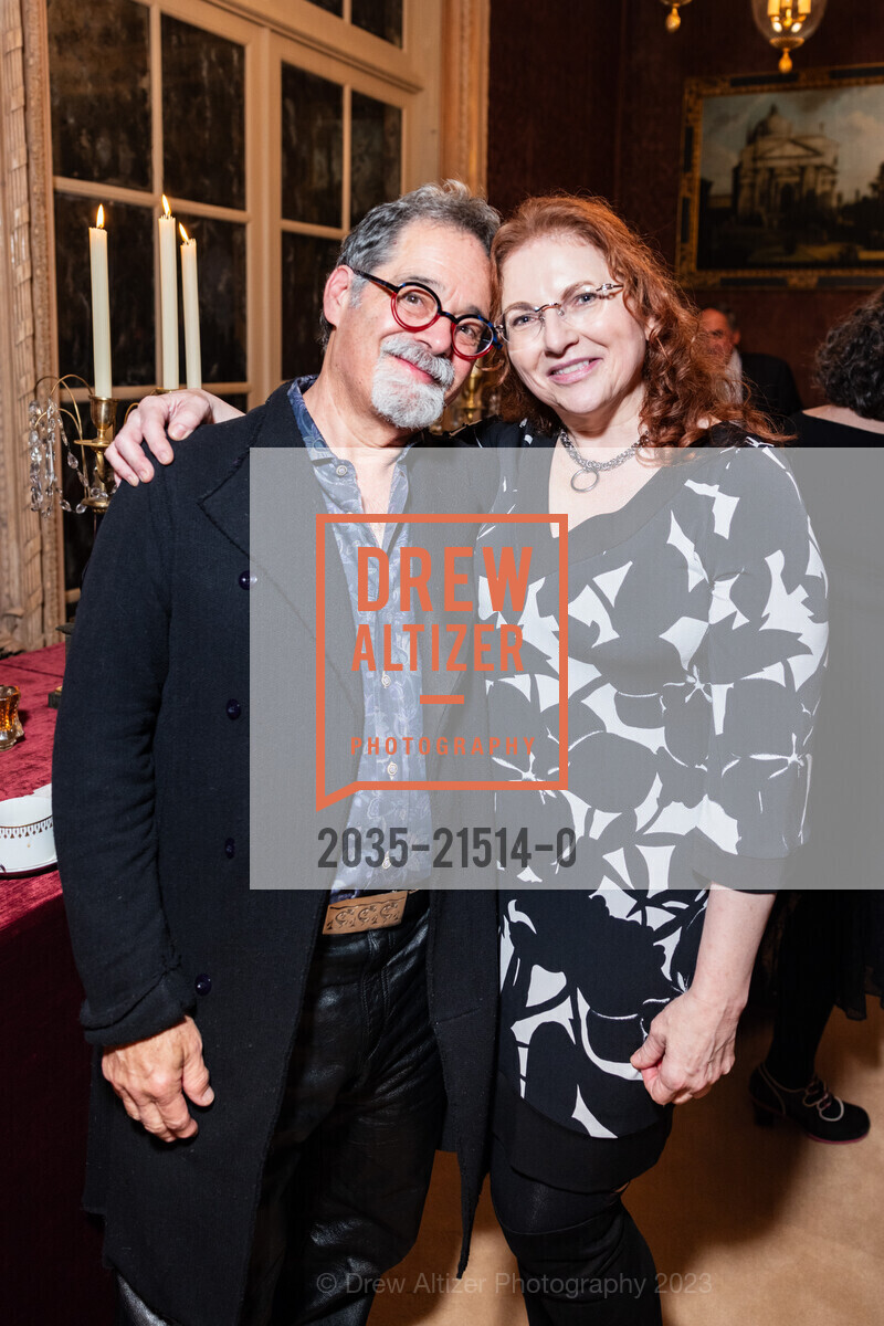 David Barnett, Lisa Delan, Gordon Getty Music's Birthday Dinner, Private Residence, December 5th, 2023, Photo #2035-21514-0 David Barnett, Lisa Delan, Photo #2035-21514-0