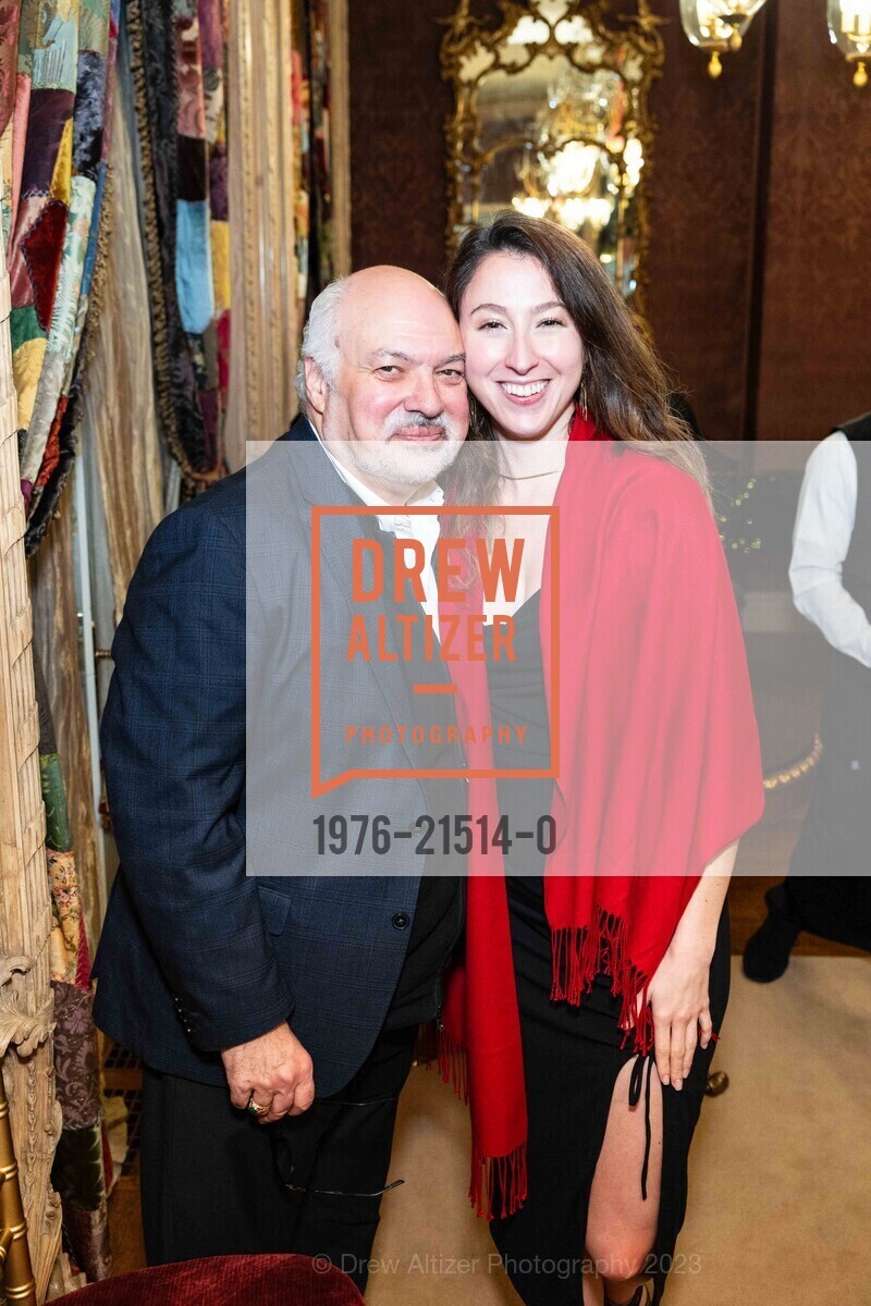 Constantine Orbelian, Natalie Kaliss, Gordon Getty Music's Birthday Dinner, Private Residence, December 5th, 2023, Photo #1976-21514-0 Constantine Orbelian, Natalie Kaliss, Photo #1976-21514-0