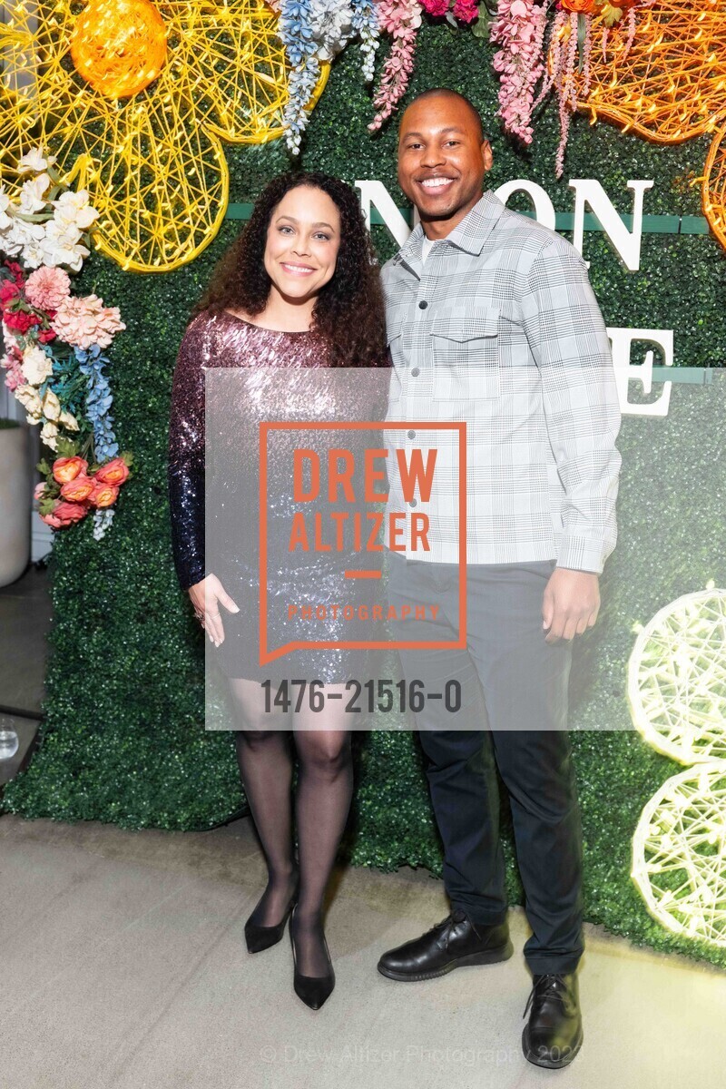 Marisa Rodriguez, Jamario Jackson, Union Square Foundation Holiday Fundraiser Spectacular, Convene. 100 Stockton St, SF, CA 94108 US, December 6th, 2023, Photo #1476-21516-0 Marisa Rodriguez, Jamario Jackson, Photo #1476-21516-0